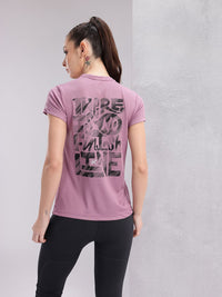 HRX by Hrithik Roshan Couple Collection Typography Printed Running T-Shirt