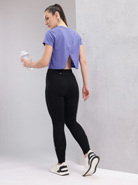 HRX by Hrithik Roshan Drop-Shoulder Sleeves Rapid-Dry Running T-shirt