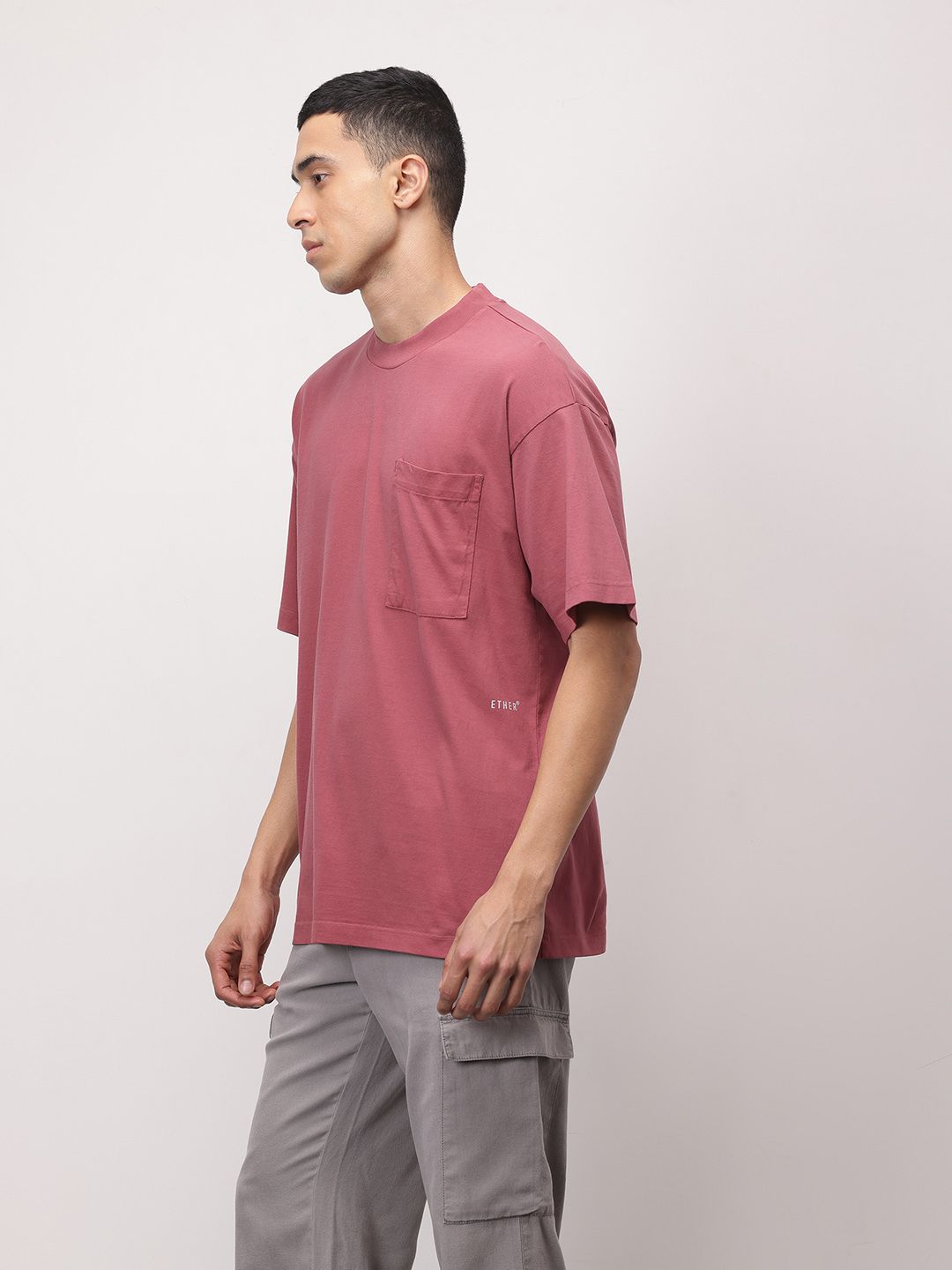 ether 365 Essentials Relaxed Fit Cotton T-shirt
