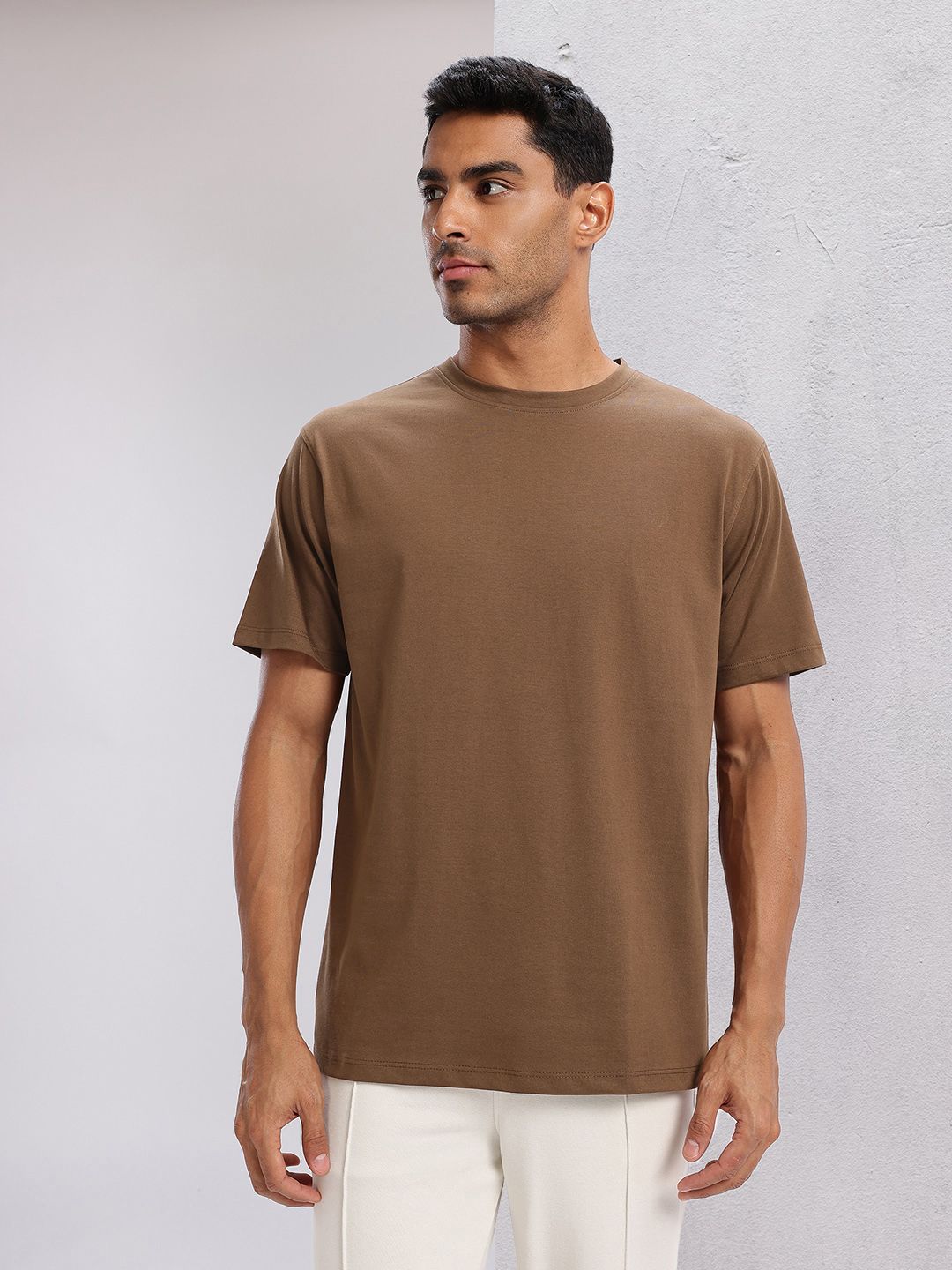 HRX by Hrithik Roshan Typography Printed Yoga T-shirt