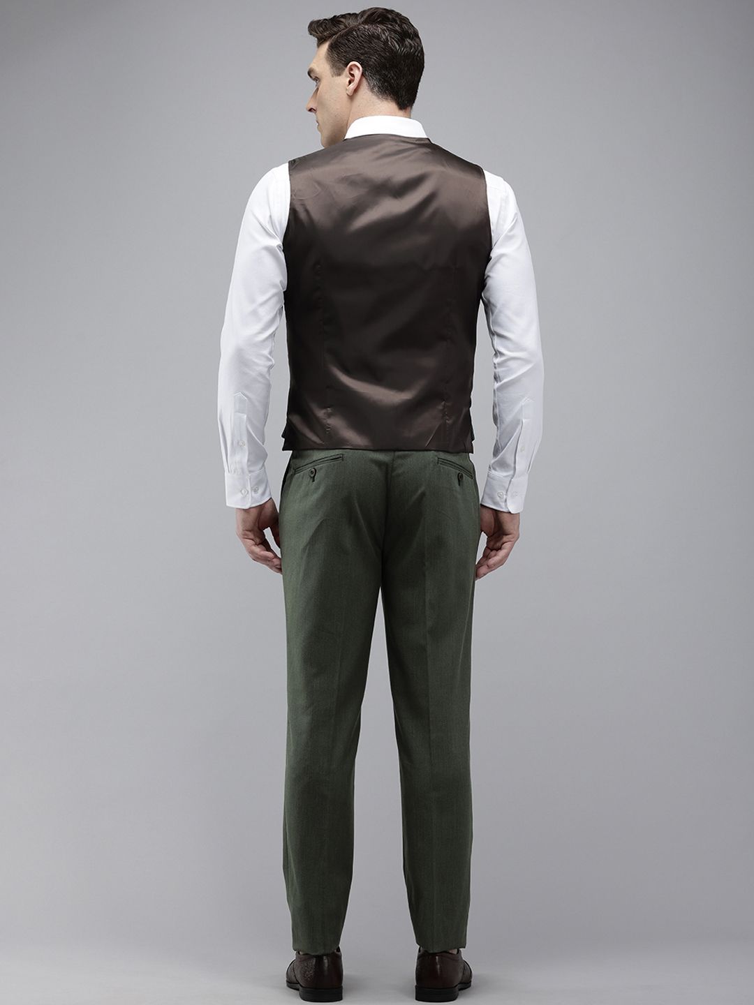 Park Avenue Super Slim Fit Notched Lapel Collar 3 Piece Party Suit