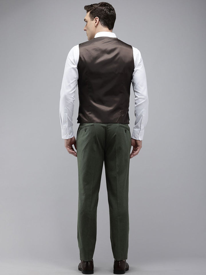 Park Avenue Super Slim Fit Notched Lapel Collar 3 Piece Party Suit