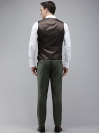 Park Avenue Super Slim Fit Notched Lapel Collar 3 Piece Party Suit