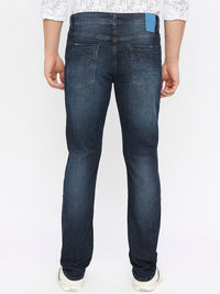 SPYKAR Men Kano Slim Fit Low-Rise Light Fade Stretchable Clean Look Jeans