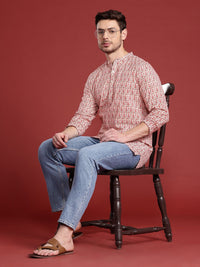 Anouk Cotton Printed Short Kurta