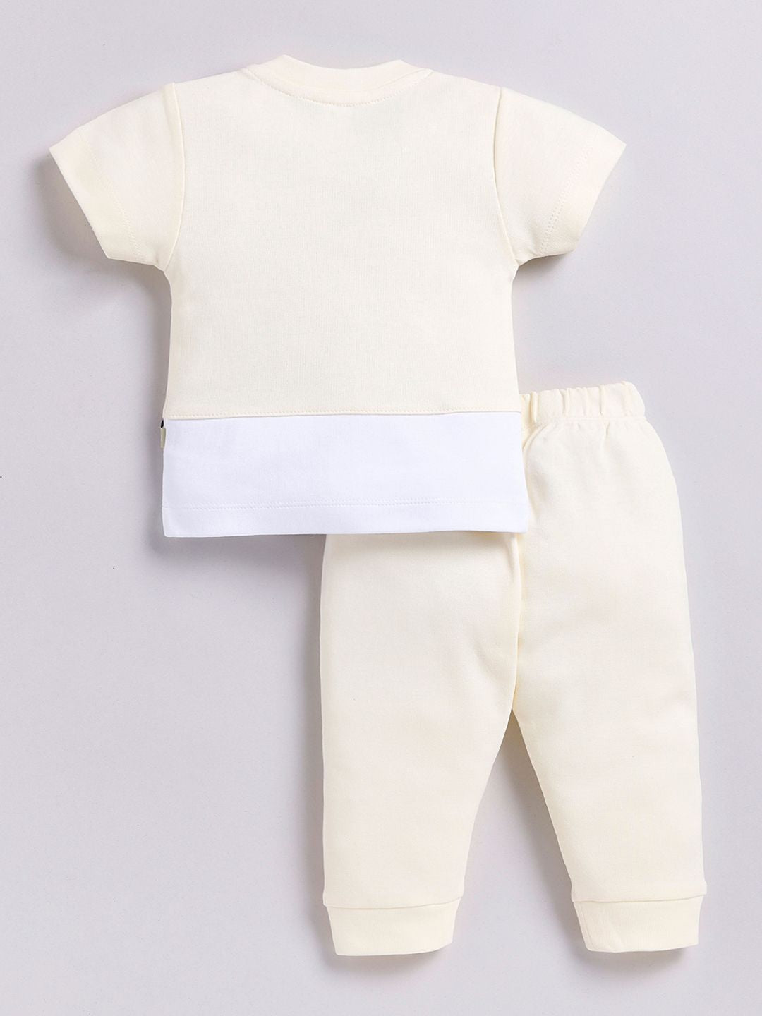 Moms Love Infant Boys Pure Cotton T-shirt With Joggers