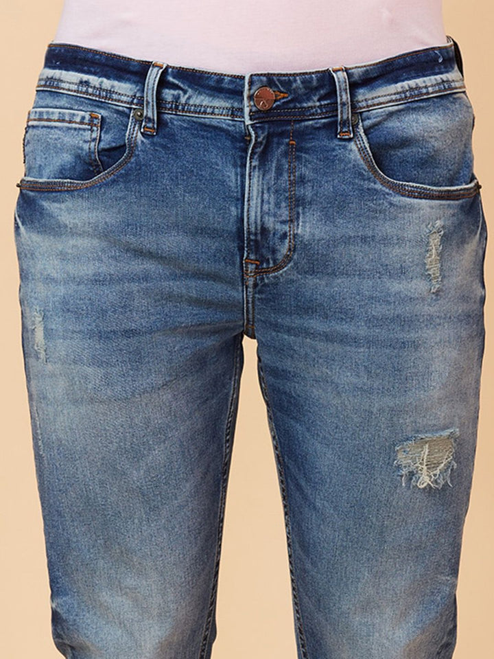 Being Human Men Slim Fit Light Fade Jeans
