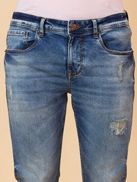 Being Human Men Slim Fit Light Fade Jeans
