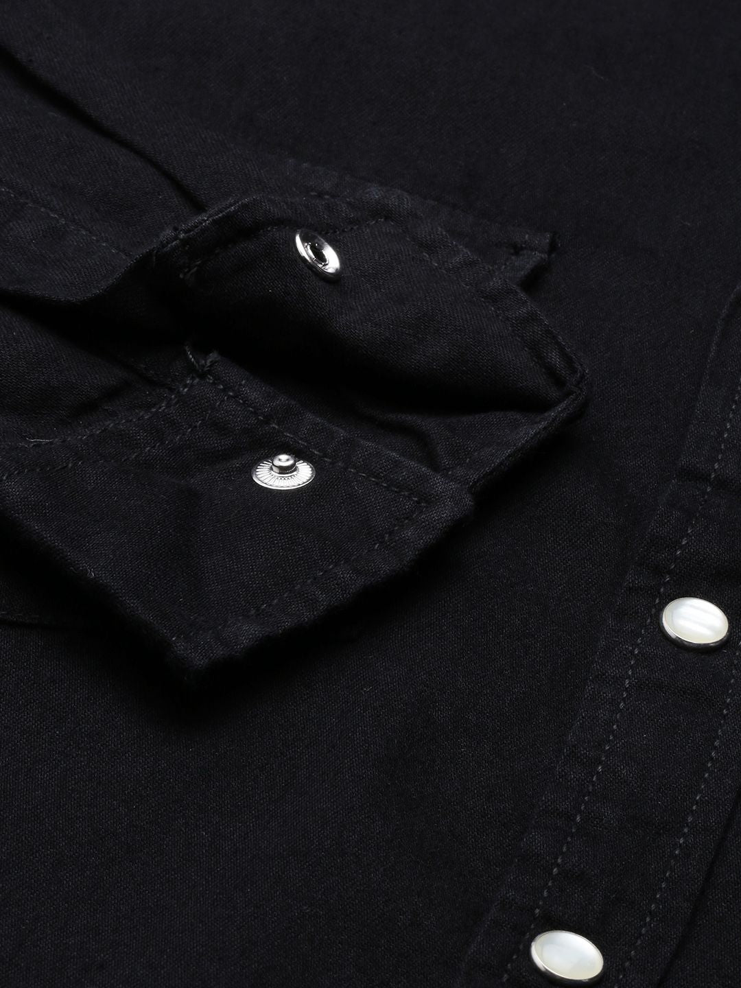 SPYKAR Men Pure Cotton Solid Opaque Casual Shirt
