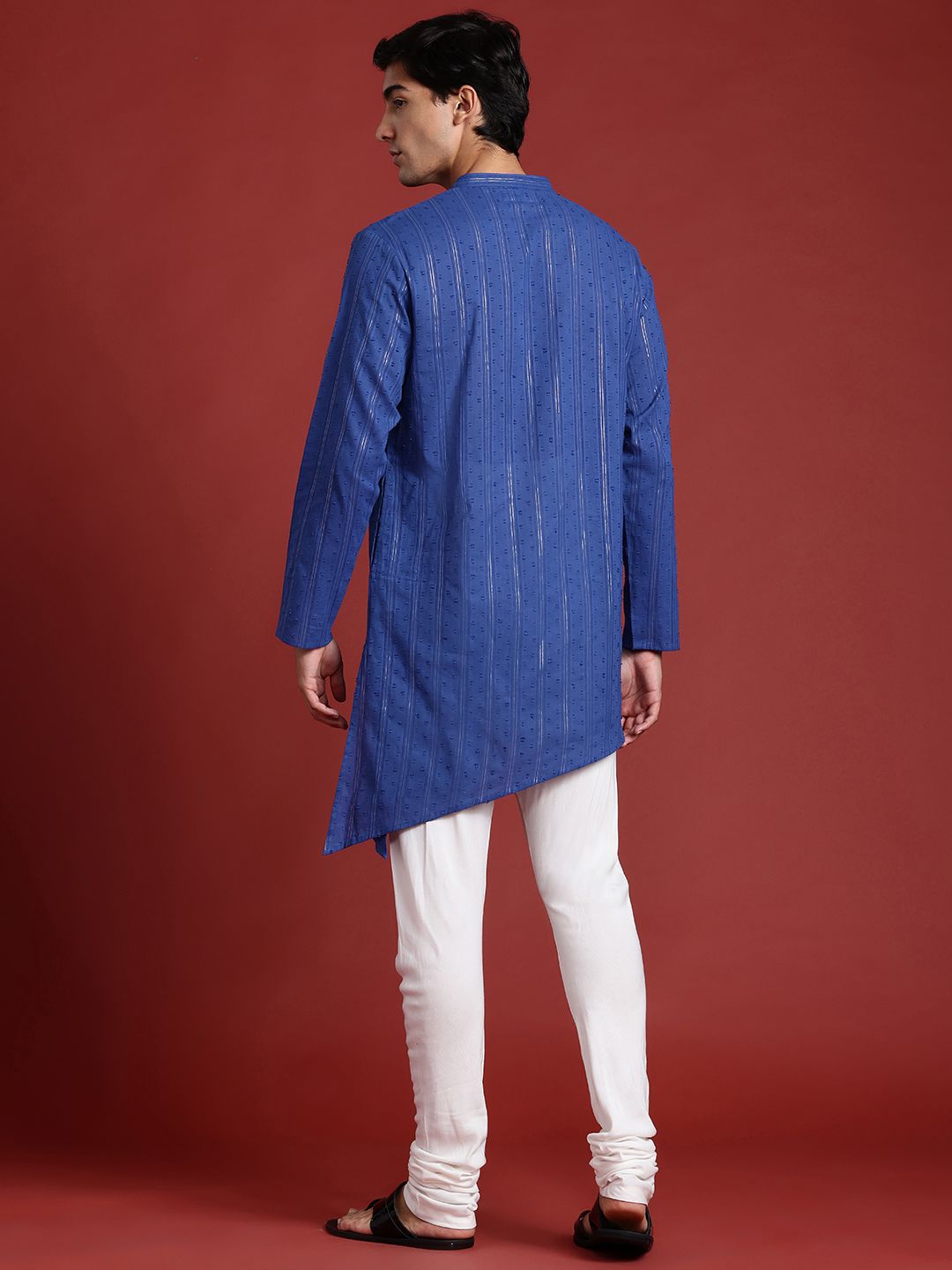 Anouk Angrakha Pure Cotton Kurta with Churidar