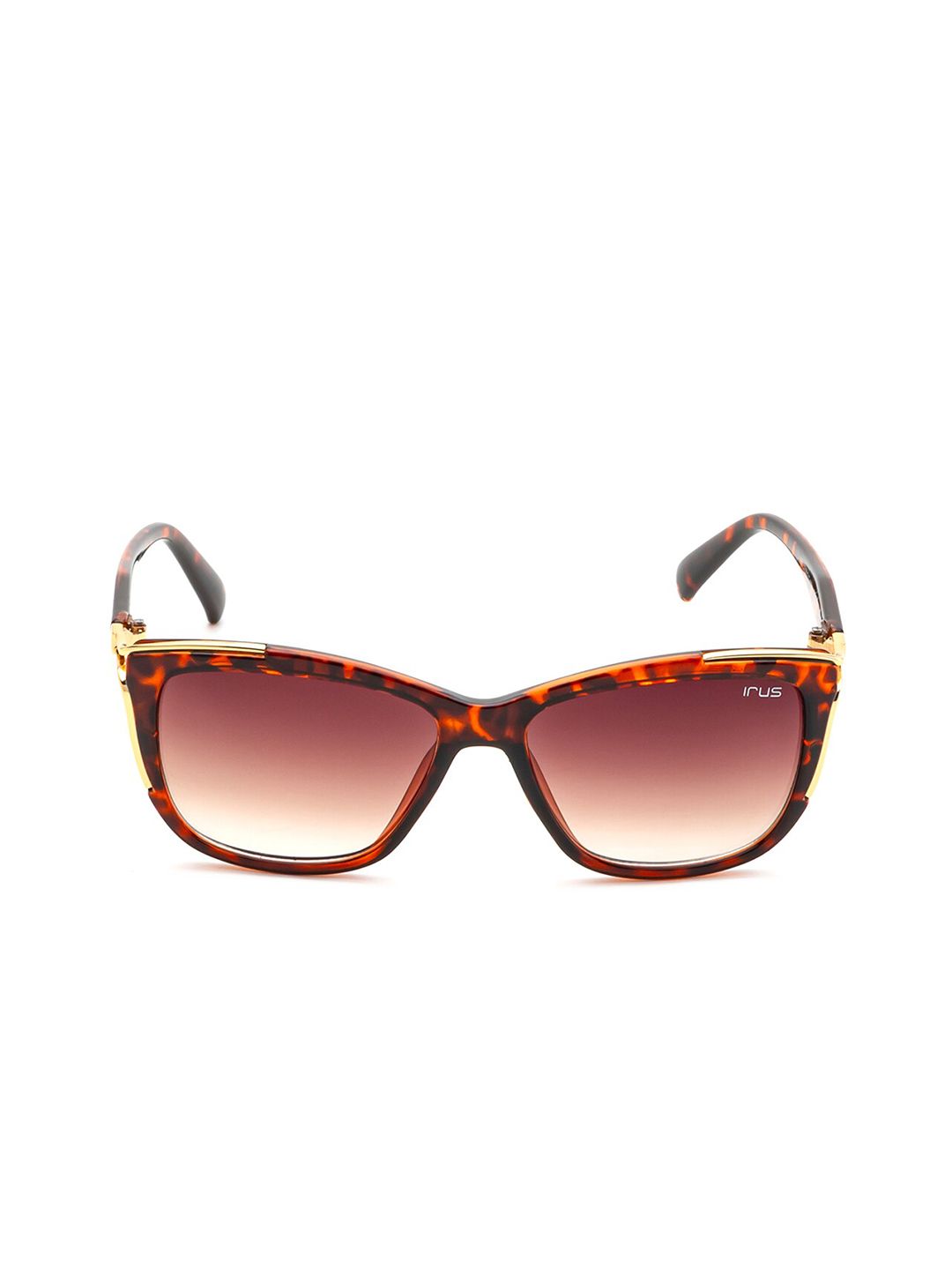IRUS by IDEE Women Square Sunglasses with UV Protected Lens IRS1208C2SG