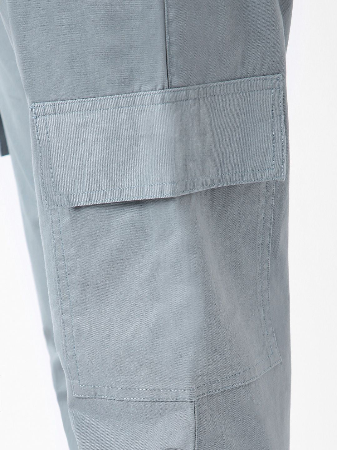 Urbano Fashion Men Regular Fit Solid Cargo Chino Pant with 6 Pockets Stretchable