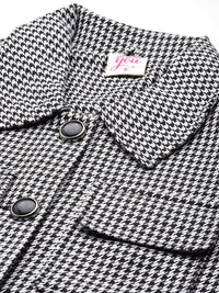 all about you Self Design Blazer with Skirt