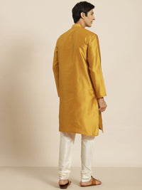 SOJANYA Kurta Kuning Mustard Lelaki