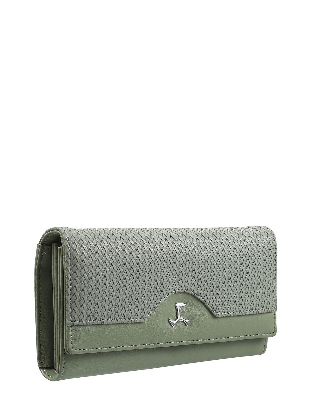 Mochi Green Textured Wallet