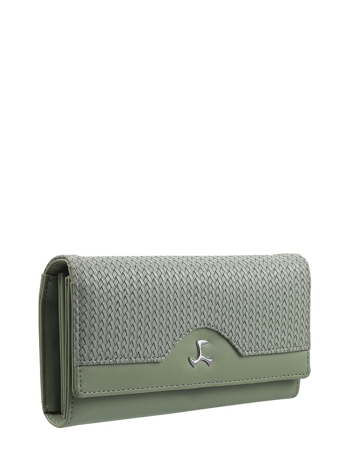 Mochi Green Textured Wallet