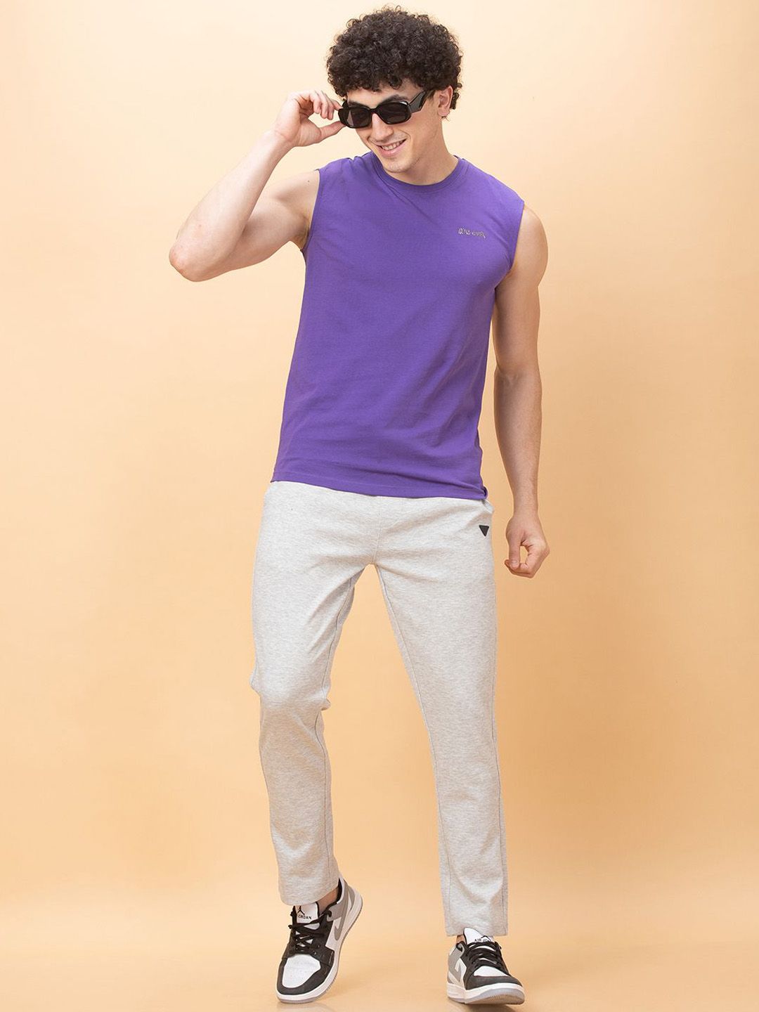 Being Human Men Mid Rise Track Pants