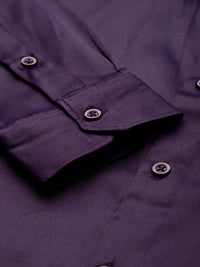 The Indian Garage Co Men Solid Slim Fit Opaque Formal Shirt