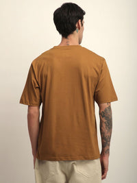DILLINGER Men Short Sleeve Oversized Crew Neck Printed Tshirt