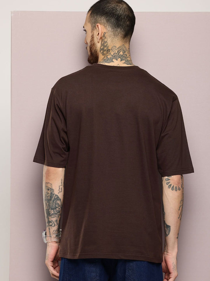 DILLINGER Men Graphic Printed Oversized T-shirt