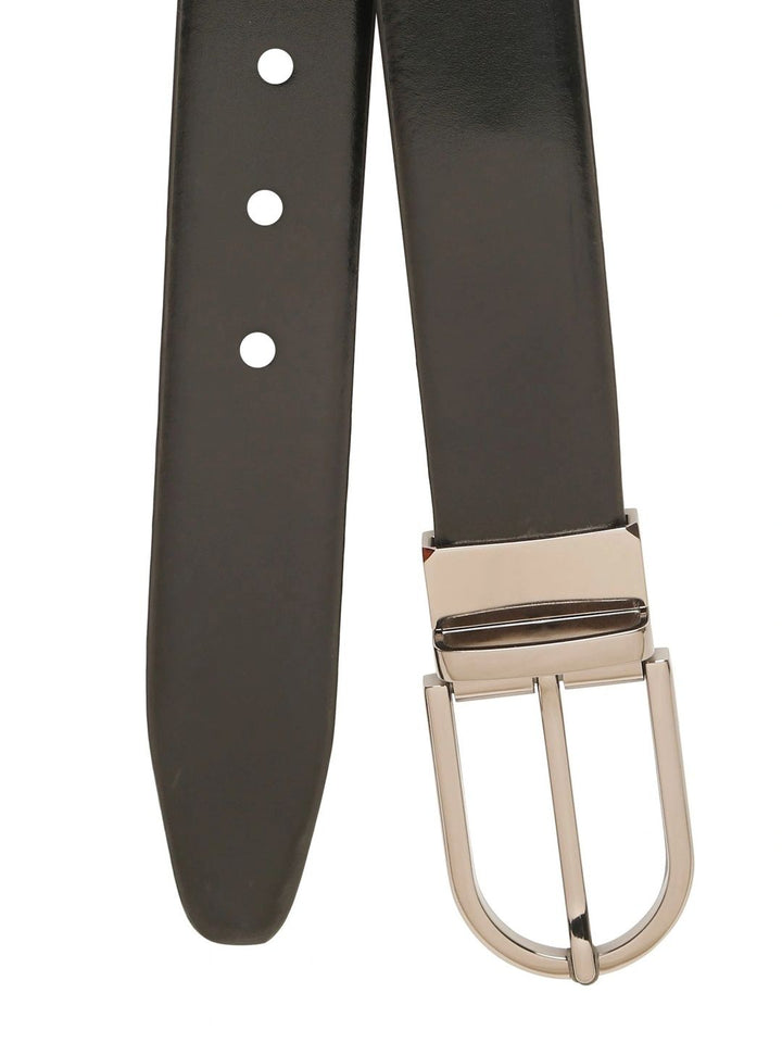 Teakwood Leathers Men Leather Reversible Formal Belt