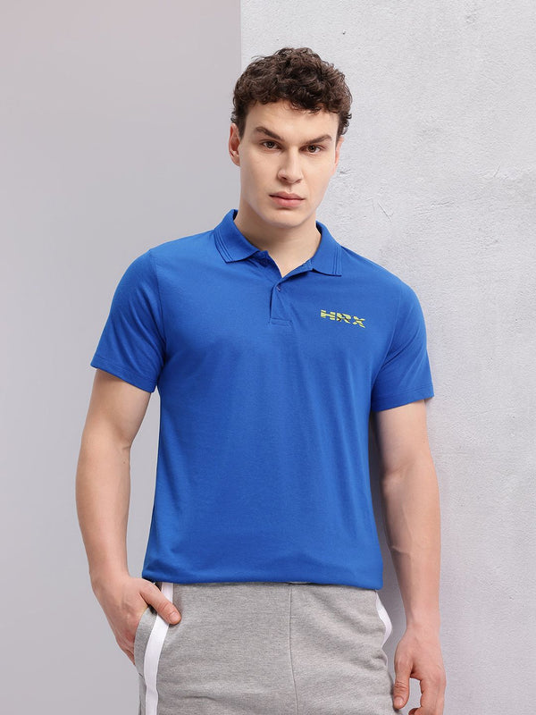 HRX by Hrithik Roshan Lifestyle Polo Collar T-shirt