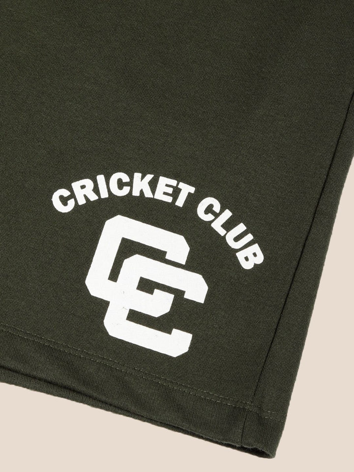 Thomas Scott Men Mid-Rise Cotton Shorts