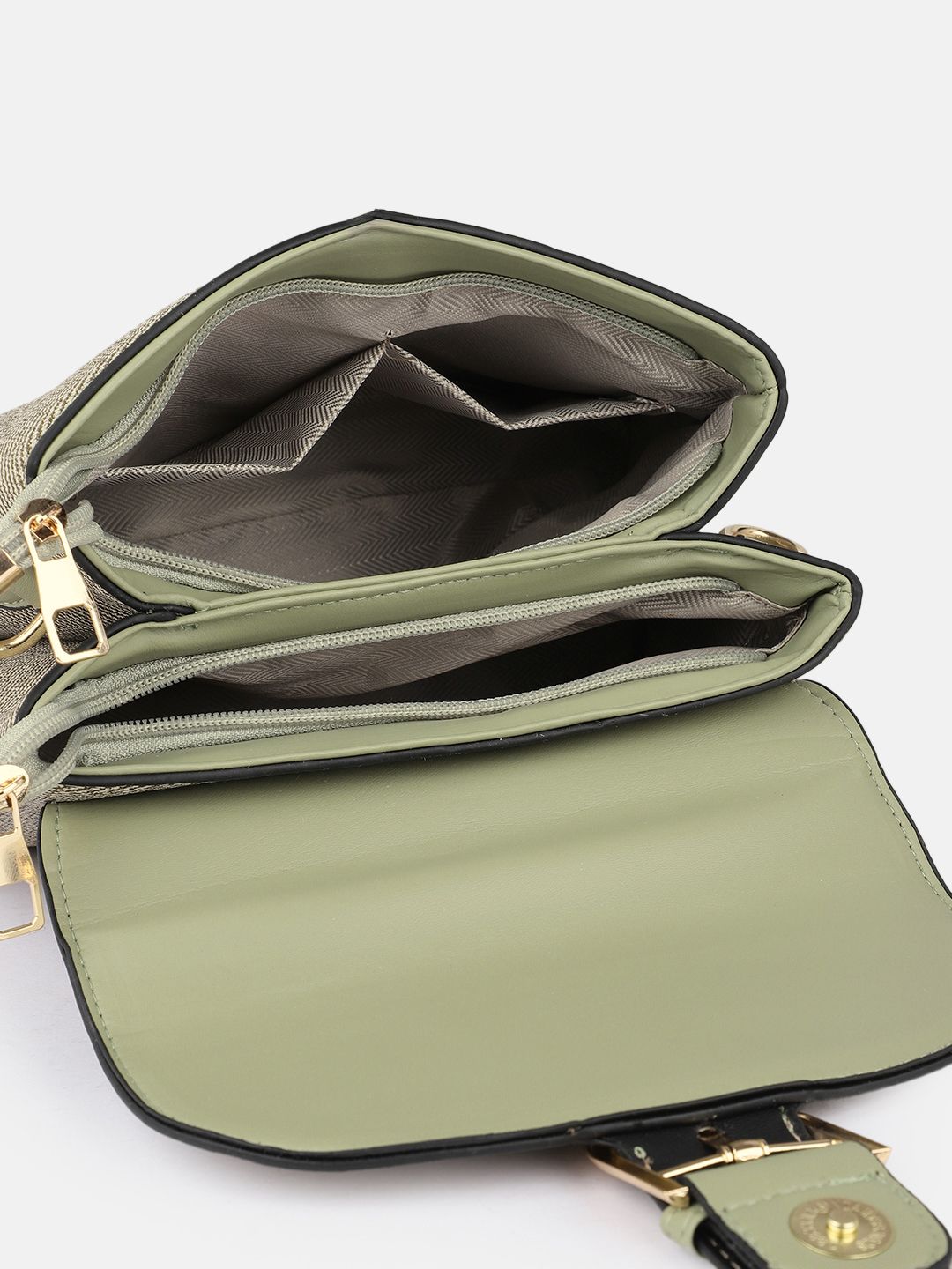 all about you Textured Structured Satchel
