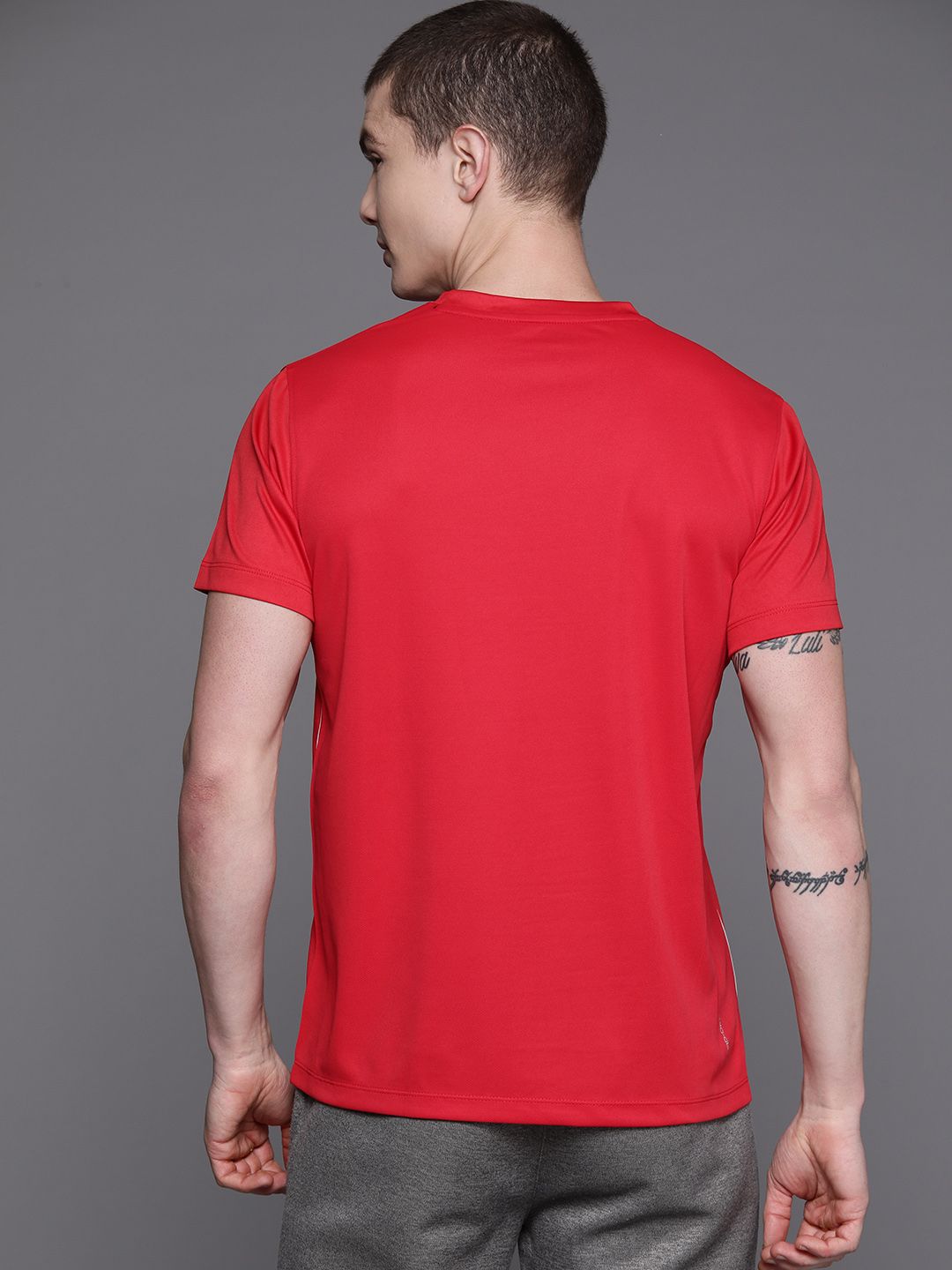 HRX by Hrithik Roshan Printed Rapid-Dry Training T-shirt