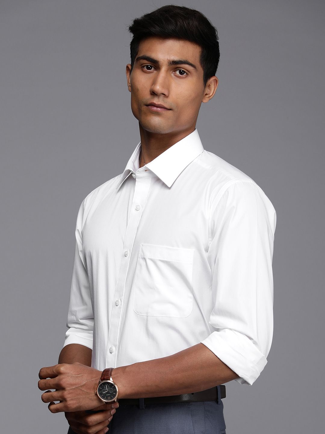 Raymond Slim Fit Pure Cotton Formal Shirt
