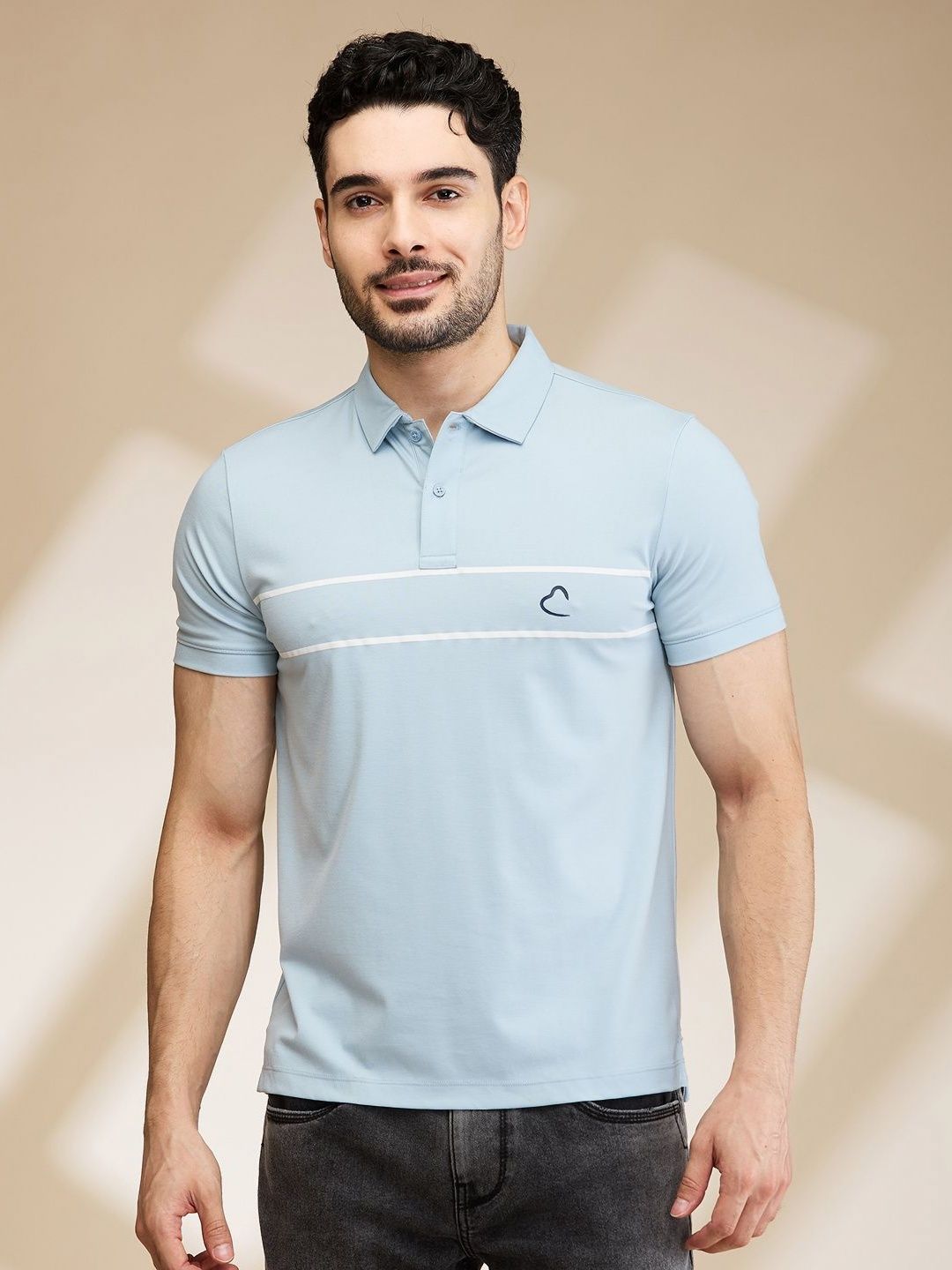 Being Human Men Polo Collar Pockets T-shirt
