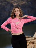 Athena Twisted Crop Top