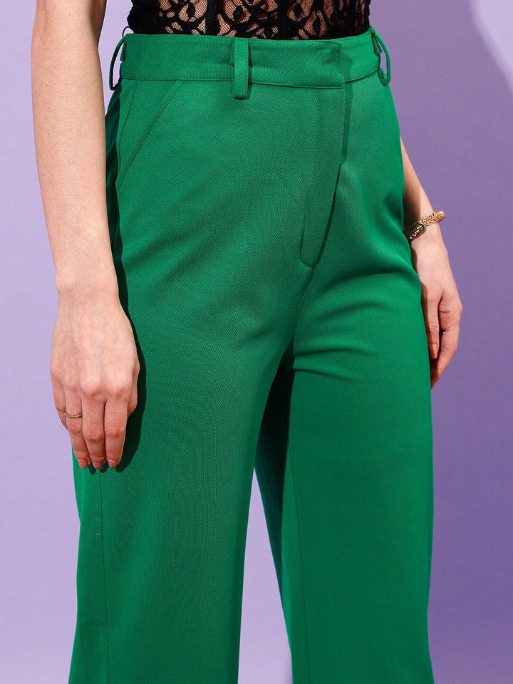 STREET 9 Women Loose Fit High-Rise Trousers