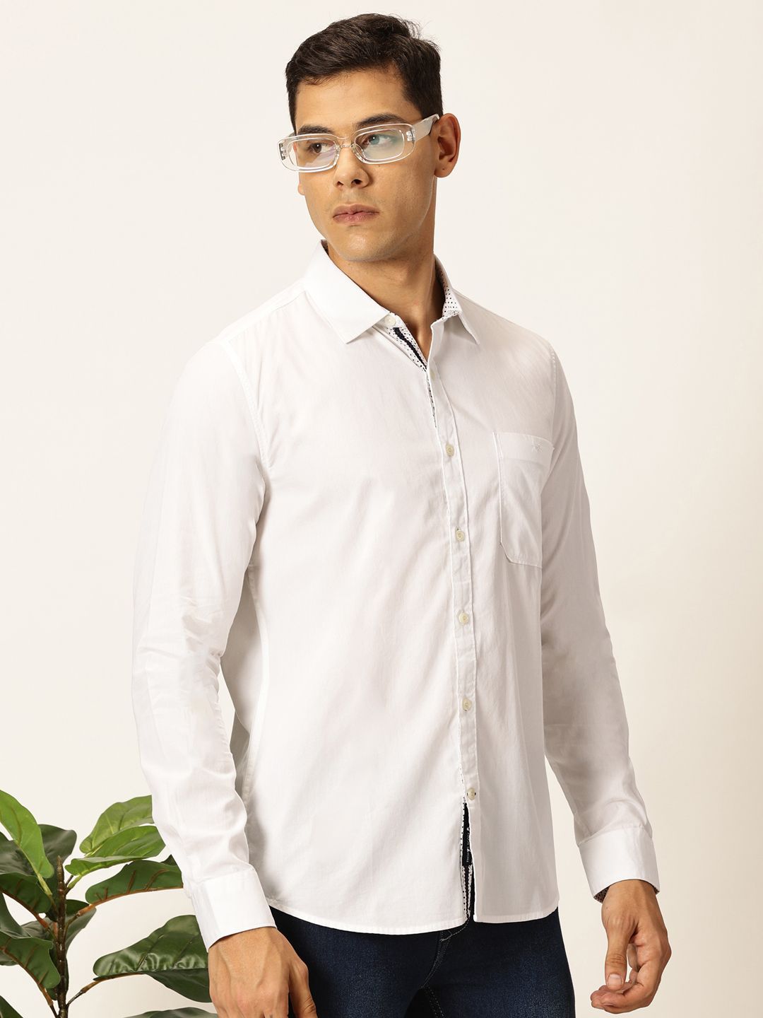 Thomas Scott Men Premium Opaque Casual Shirt