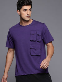 HRX by Hrithik Roshan TECHOFF Typography Printed T-shirt