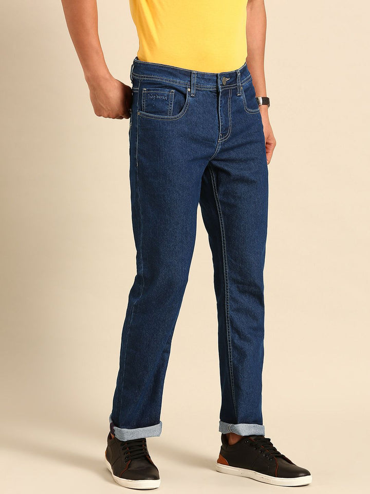 Being Human Men Straight Fit Stretchable Jeans