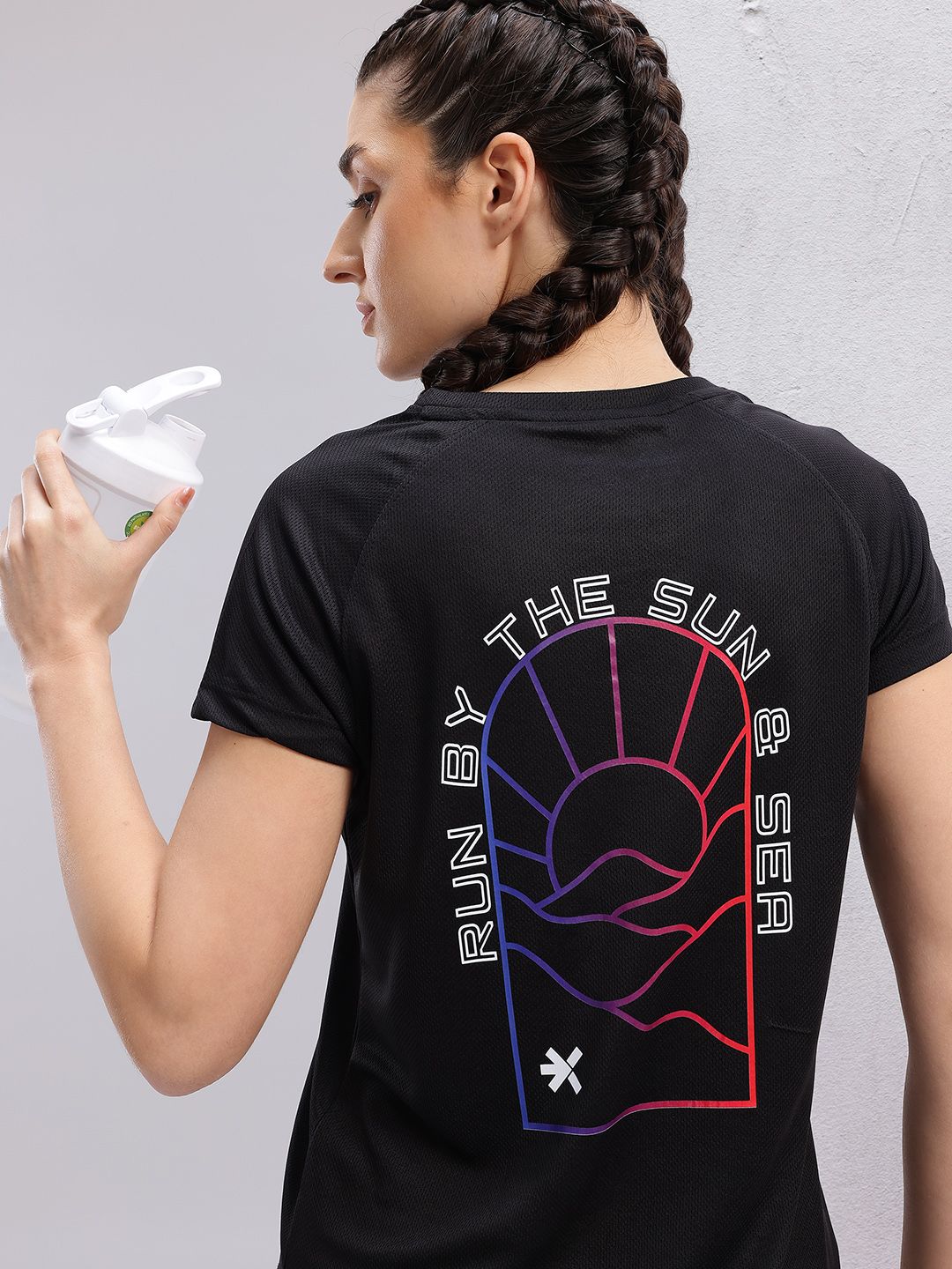 HRX by Hrithik Roshan Printed Rapid-Dry Running T-shirt