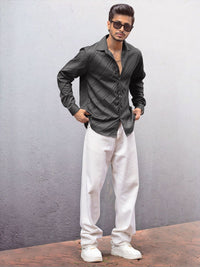 Powerlook Men Opaque Casual Shirt