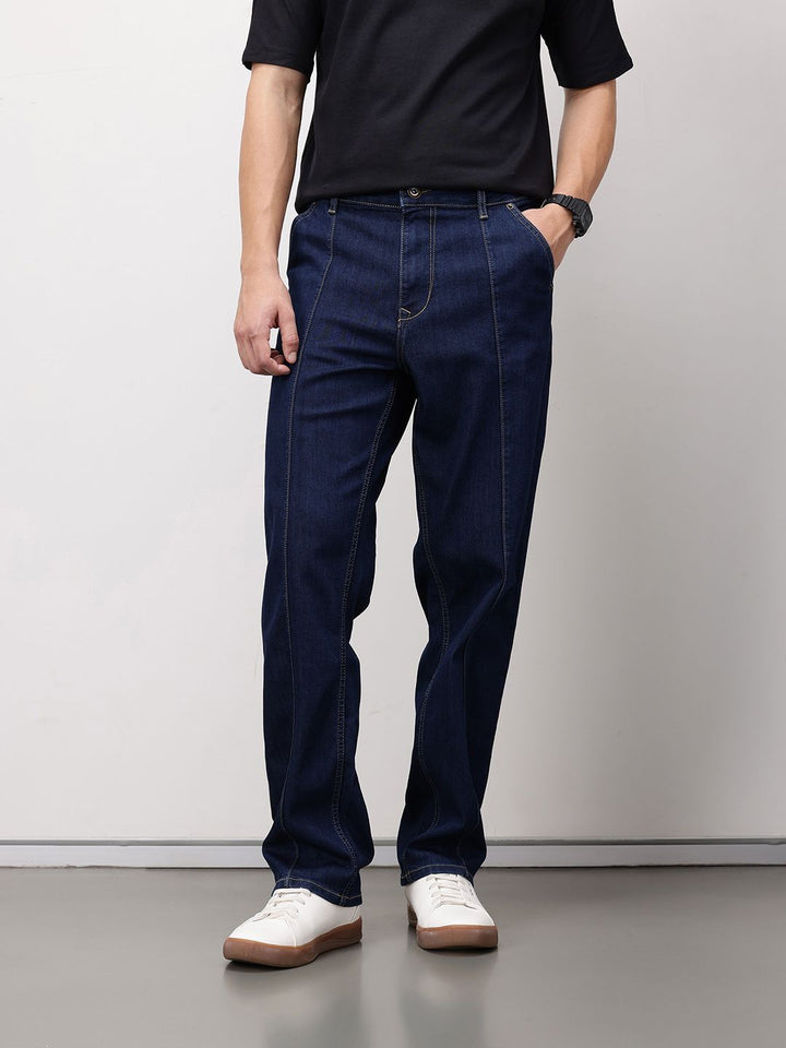 ether Men 365 Essentials Straight Fit Mid-Rise Jeans