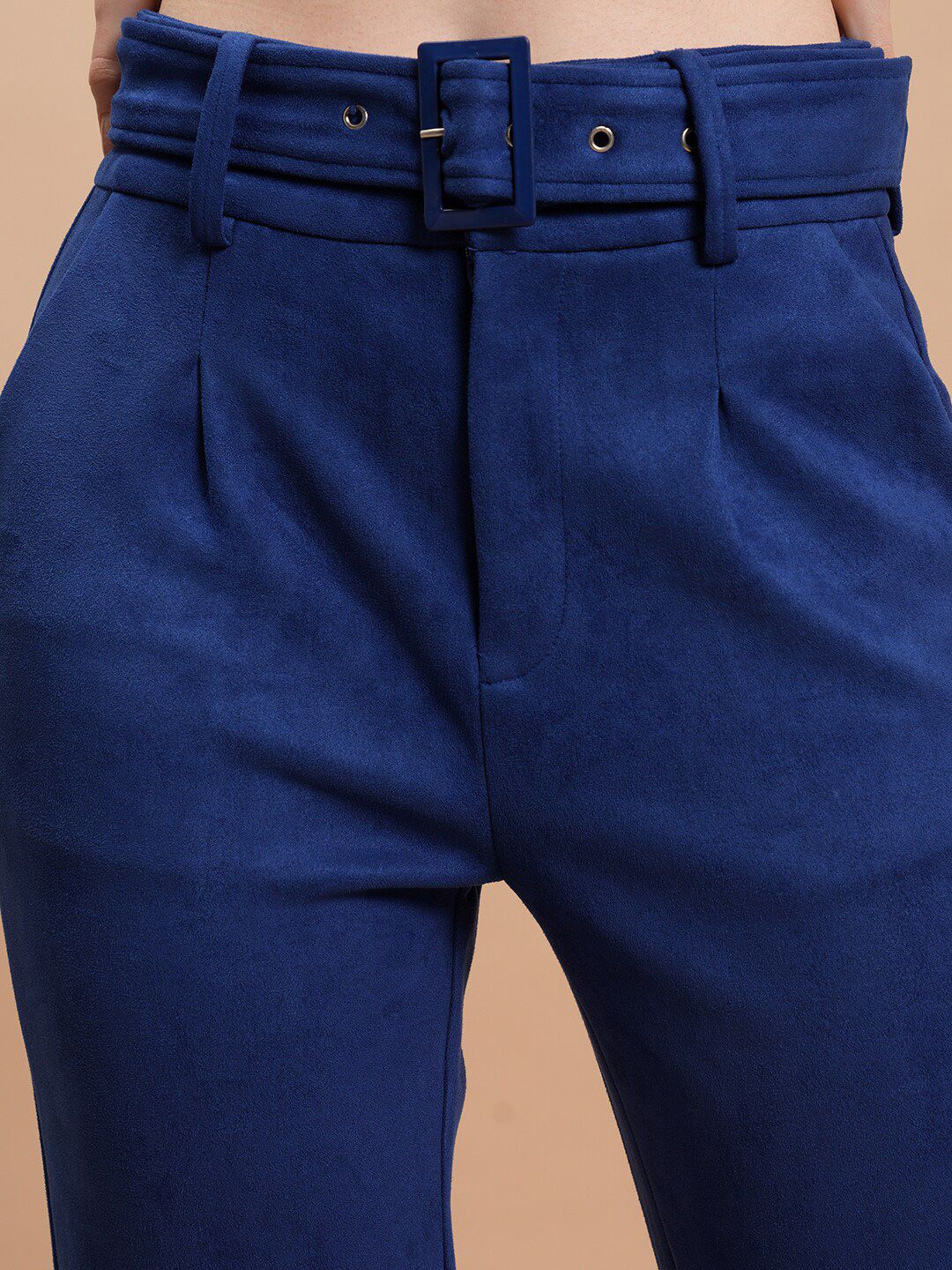 Tokyo Talkies Crop Top With Blazer And Trousers