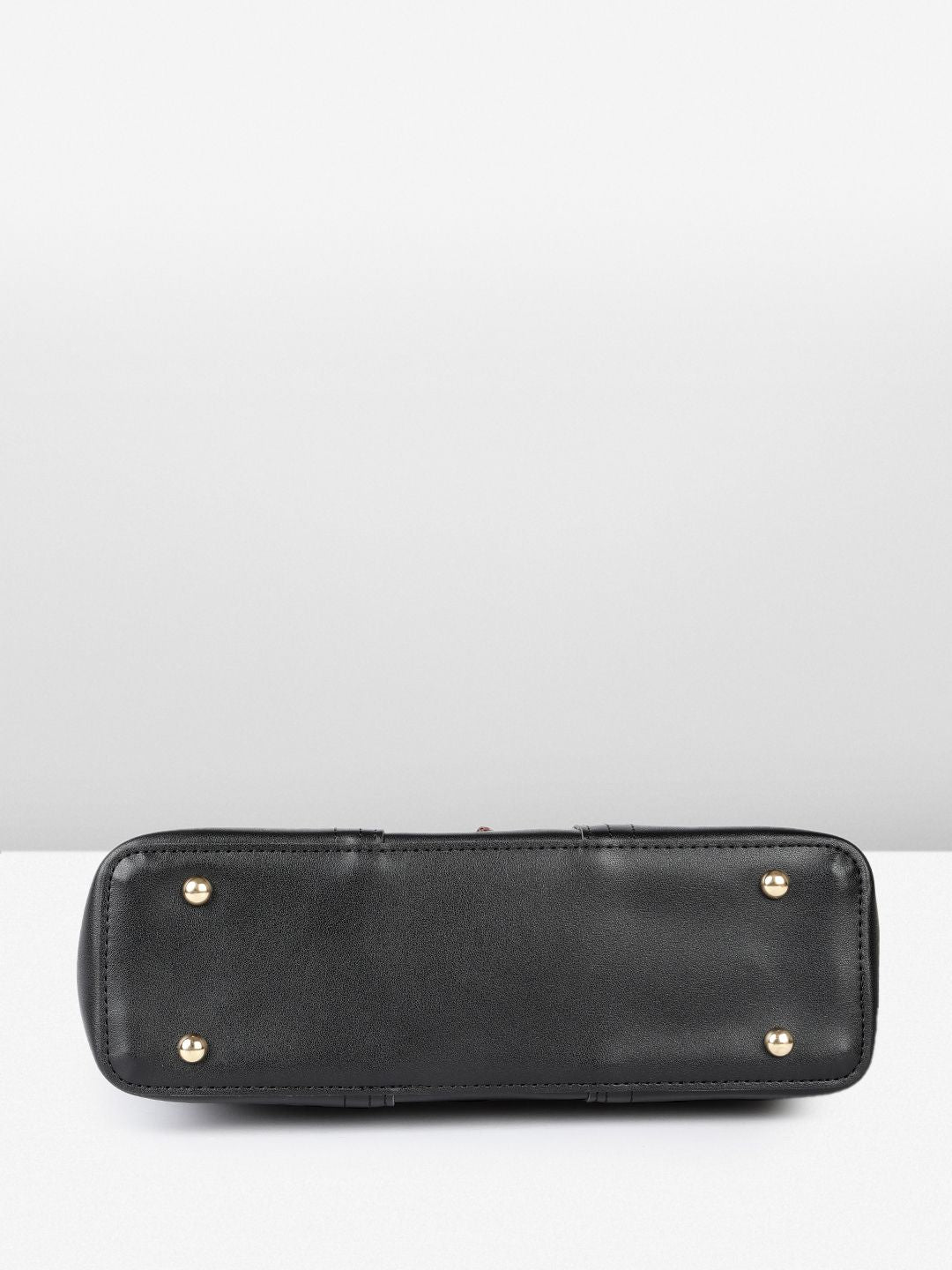 DressBerry Structured Shoulder Bag with Scarf
