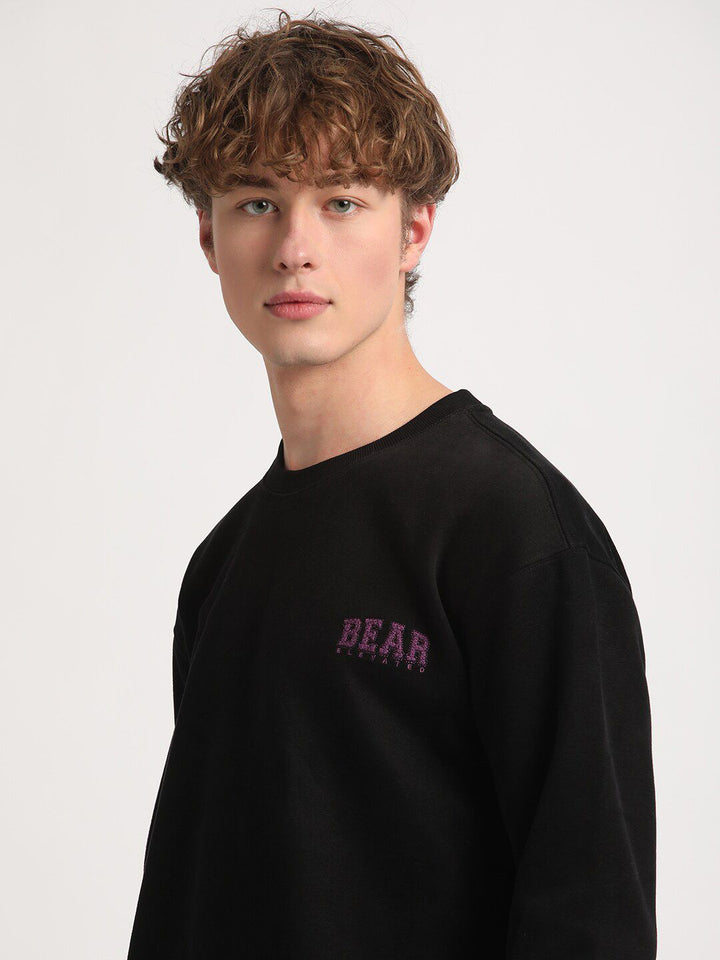 THE BEAR HOUSE Typography Printed Sweatshirt
