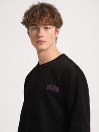 THE BEAR HOUSE Typography Printed Sweatshirt