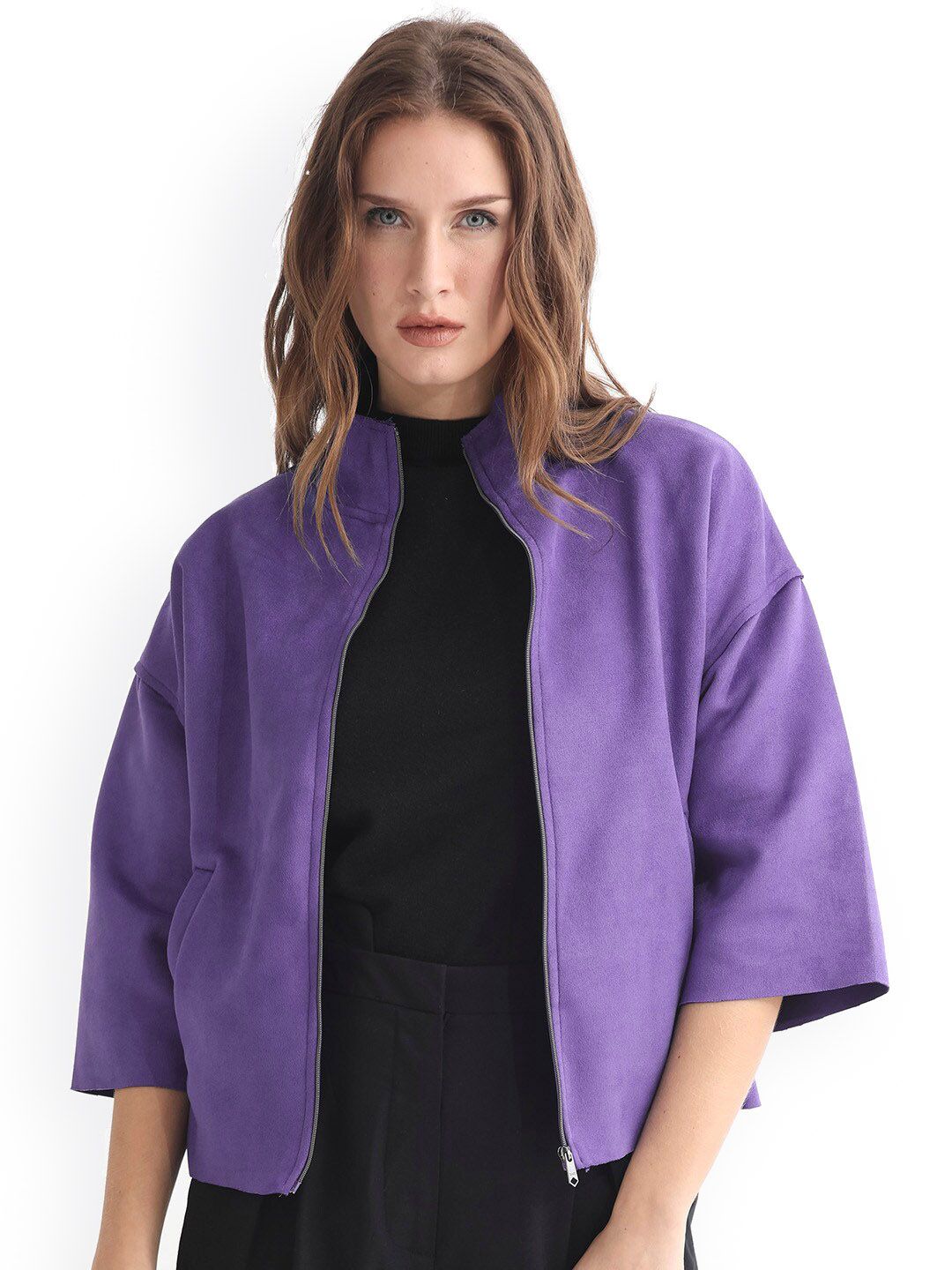 RAREISM Mock Collar Tailored Jacket