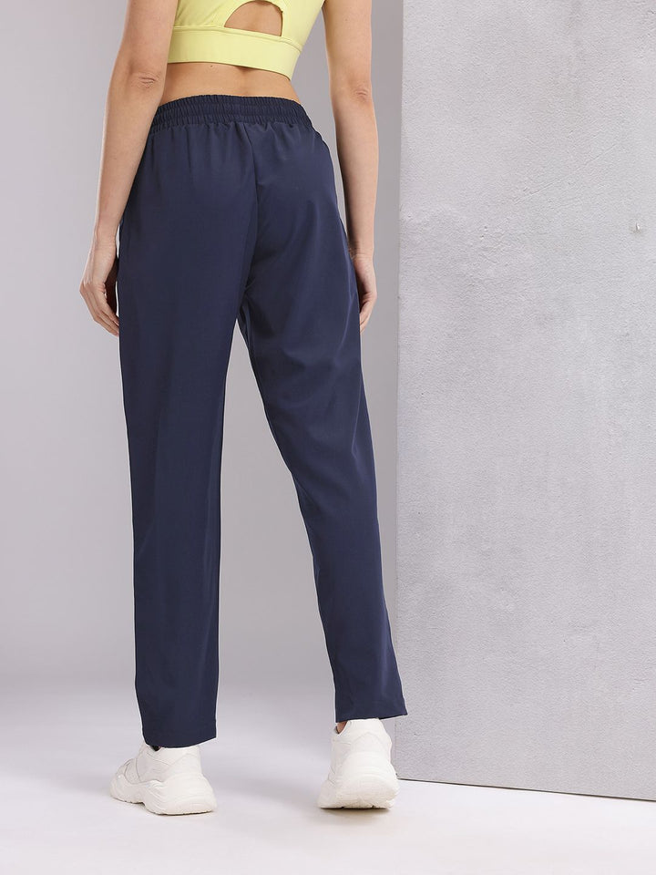HRX by Hrithik Roshan Women Typography Print Mid-Rise Running Track Pants