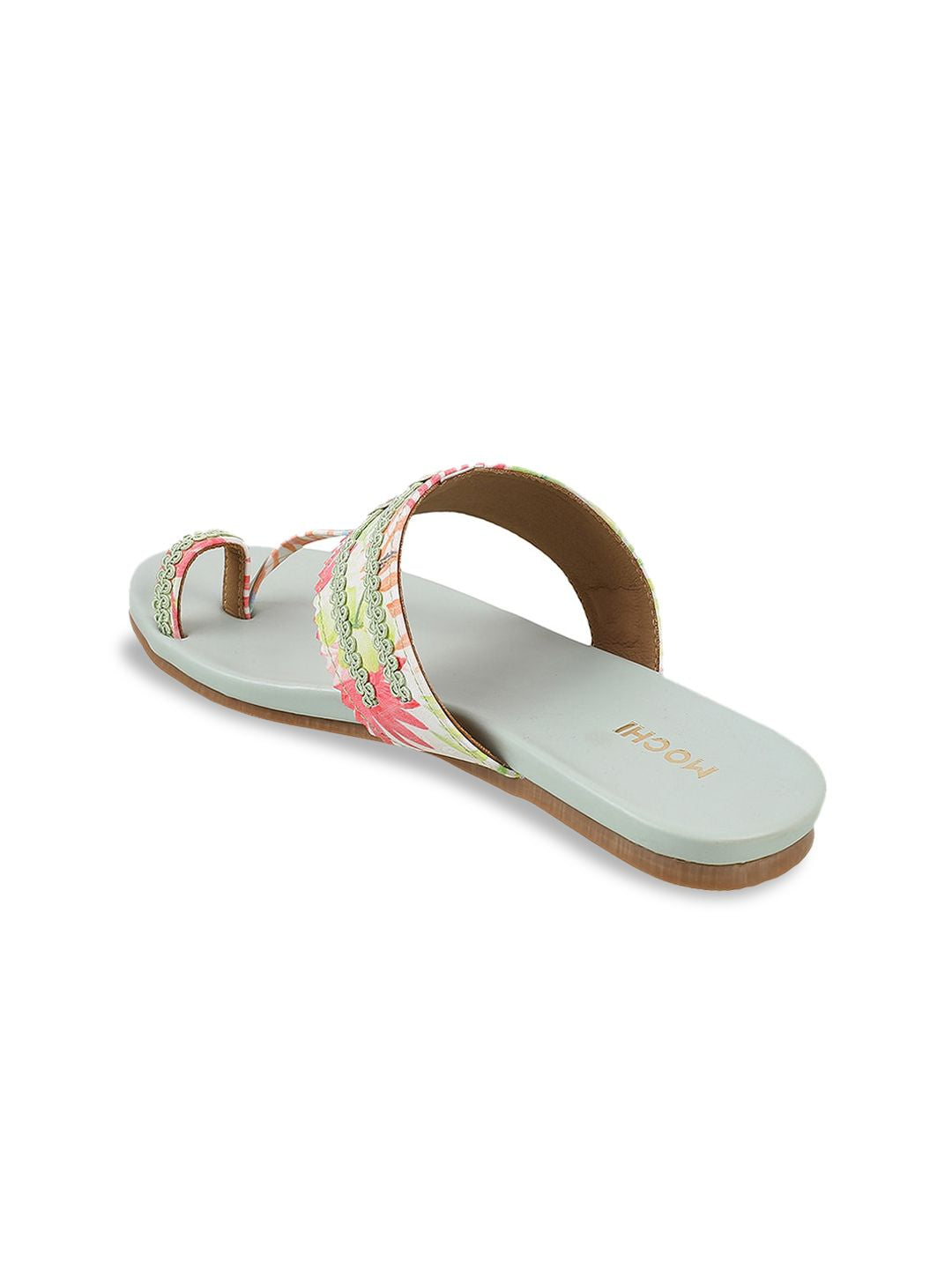 Mochi Printed One Toe Flats
