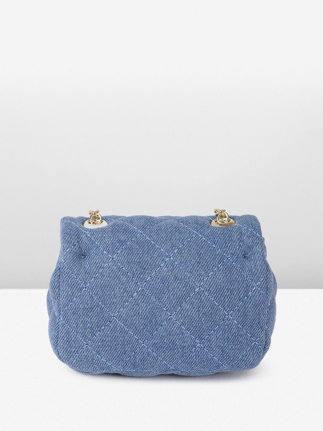 DressBerry Textured Miniature Sling Bag with Quilted