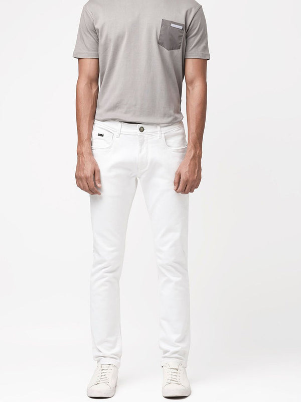 Lelaki Arnab Langka Marowak Slim Fit Regangan Seluar jeans