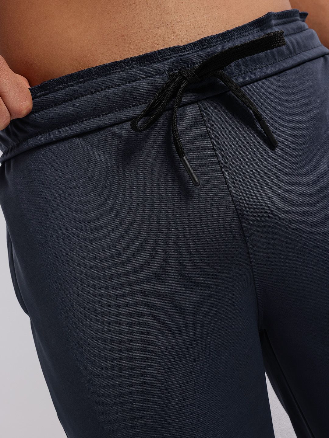 HRX by Hrithik Roshan Men Mid-Rise Rapid-Dry Training Track Pants with Toggle