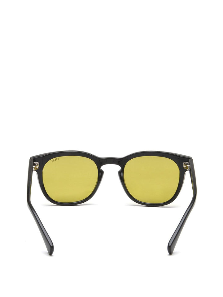 Idee unisex cermin mata hitam persegi dengan lensa terlindung UV